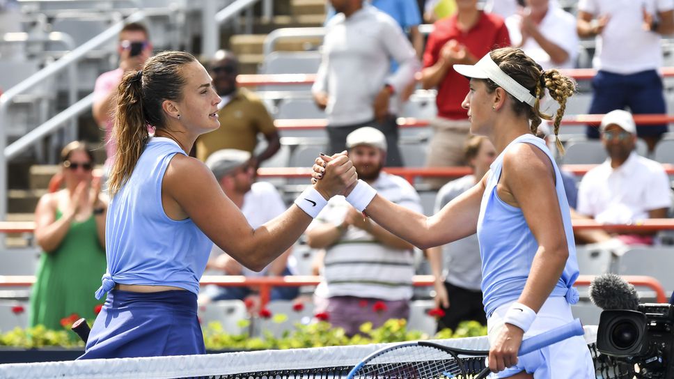 Арина Сабаленка се класира на полуфинал на турнира в Монреал