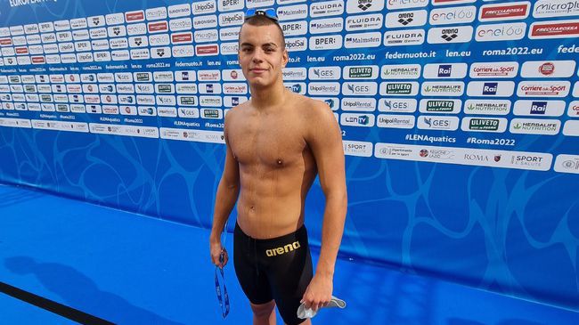 Петър Мицин спечели златото на 200 метра свободен стил, ПСК Черно море е номер 1 по медали на Държавното първенство в Бургас