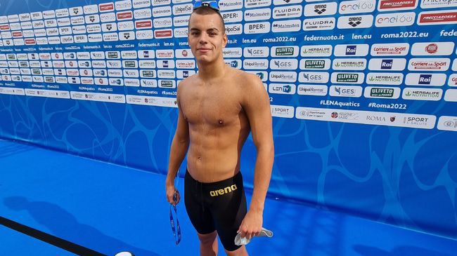 Петър Мицин спечели златото на 200 метра свободен стил на