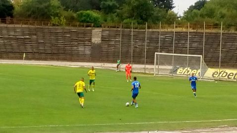 Бразилец на проби дебютира с победен гол за Добруджа