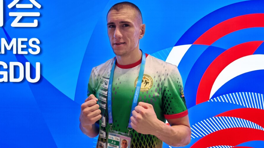 Димитър Стоянов завоюва сребро на Световните спортни игри в Китай