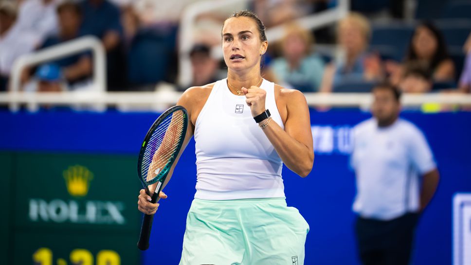 Лидерката в световната ранглиста Арина Сабаленка Беларус  продължава защитата на титлата