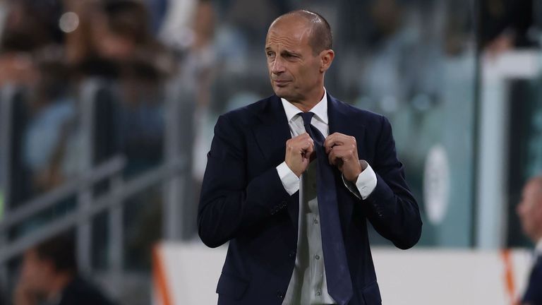 Треньорът на Ювентус Масимилиано Алегри все още не е готов