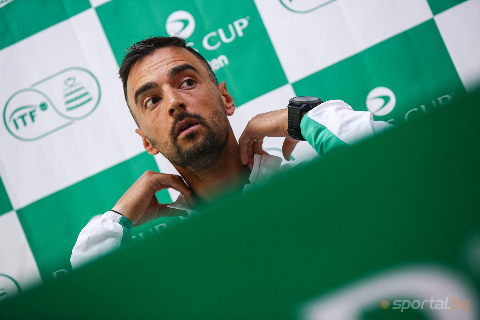  Пресконференция преди Купа Дейвис България 