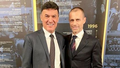 Президентът на УЕФА с лична покана към Михайлов за благородна кауза
