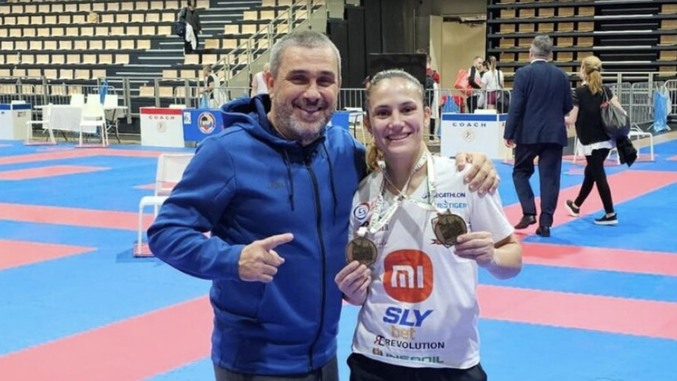 Олимпийската шампионка от Токио 2020 Ивет Горанова завоюва два златни