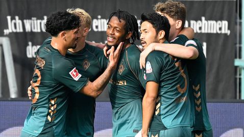  Вердер се подигра с Борусия посред Мьонхенгладбах за първи триумф в шоу на Мбангула 