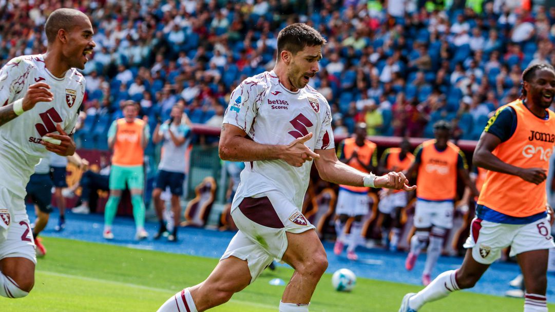 Торино нанесе първо поражение на Рома под ръководството на Гасперини