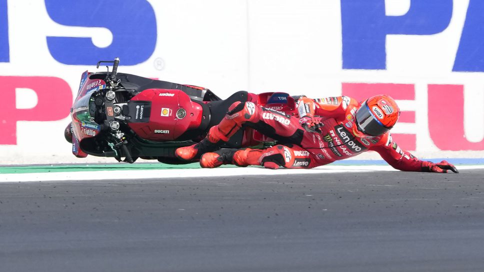 Маркес подходи философски към падането си в спринта