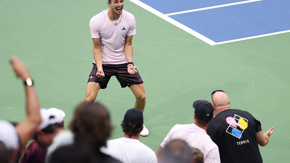 Моментът, в който Зверев НЕ разбра, че е станал шампион на US Open