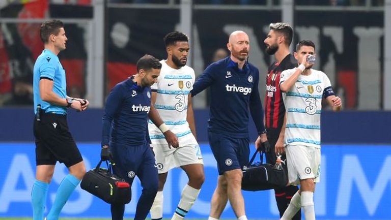 Контузията на десния бек на Челси и Англия Рийс Джеймс