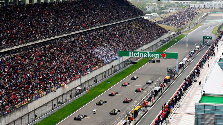 Гран При на Китай във Формула 1 догодина беше официално