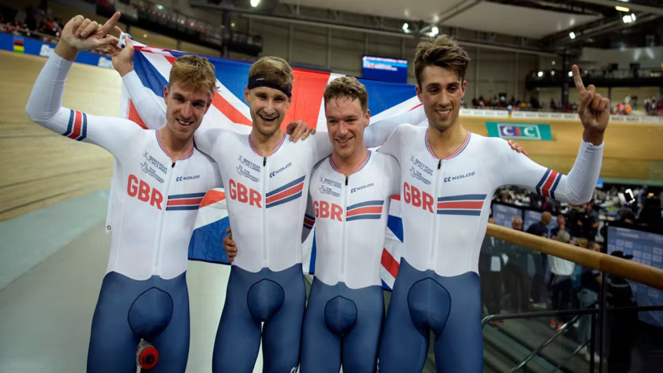 Великобритания детронира Италия в жестока битка за световната титла в мъжкото отборно преследване