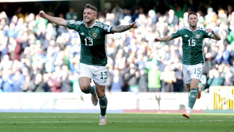 Северна Ирландия посече аутсайдер за втората си победа в квалификациите