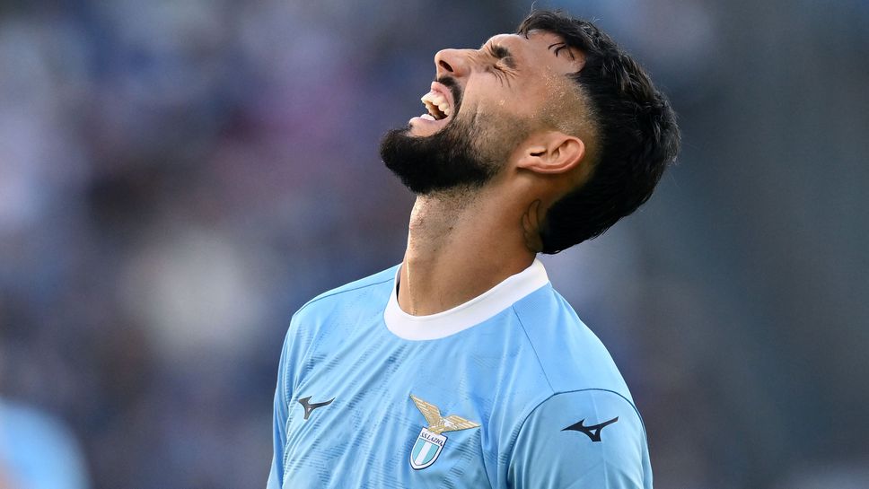 Лацио загуби титулярния си нападател за около два месеца