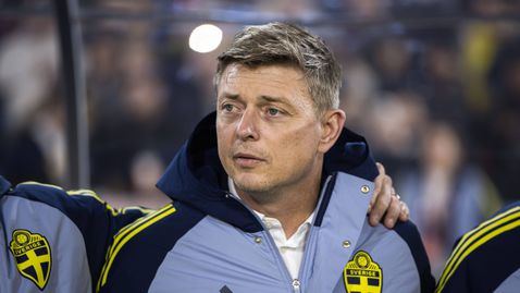 Йон Дал Томасон вече не е треньор на националния отбор на Швеция