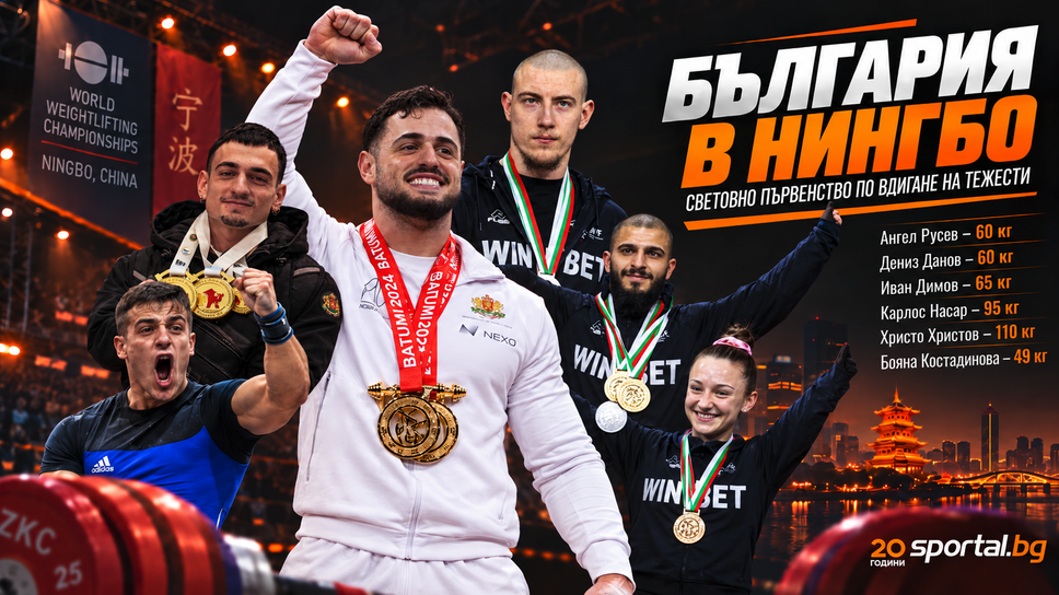 България праща шестима щангисти на Световното