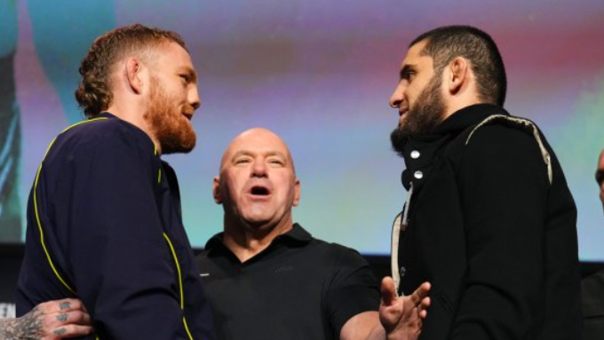 Джак Дела Мадалена и Ислам Махачев застанаха очи в очи преди битката им