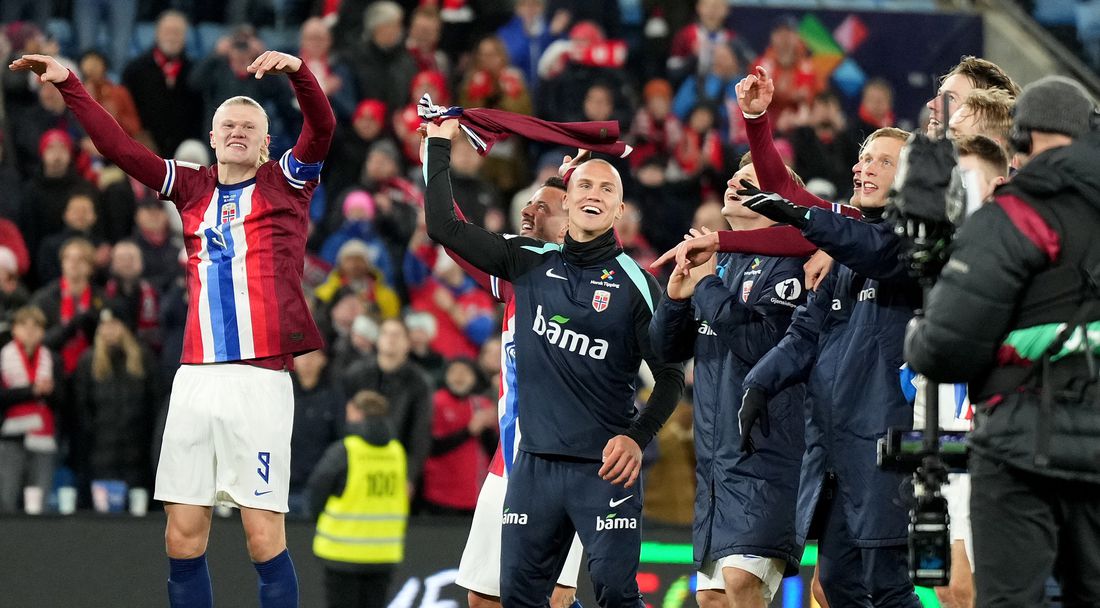 В коша с прането: норвежците отпразнуваха бъдещото си участие на СП