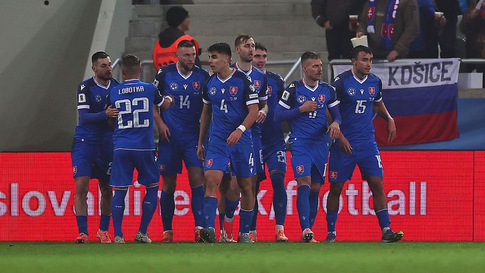 Късен гол на дебютант гарантира поне бараж за Словакия преди прекия сблъсък с Германия