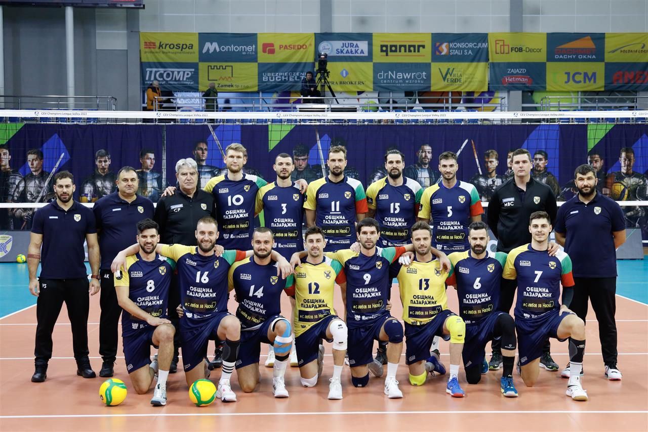 Шампионска лига: Заверче - Хебър 3:0 🏐