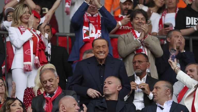 Собственикът на новака в Серия АМонца - Силвио Берлускони, обеща