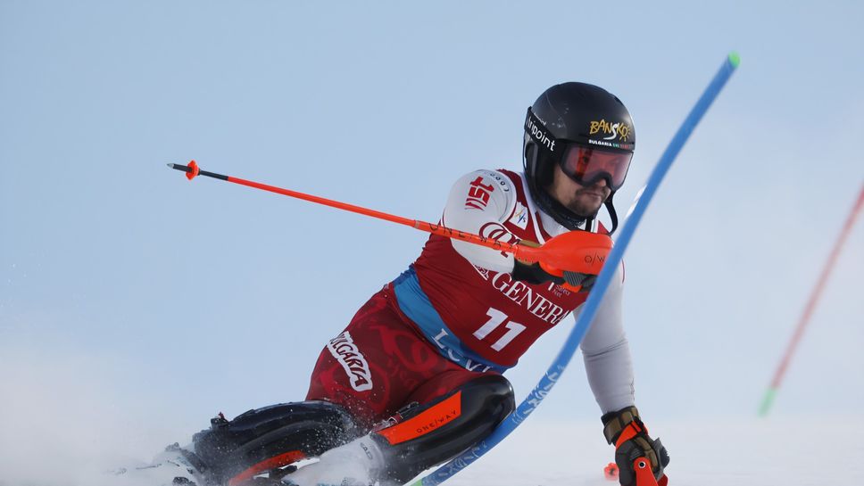 Алберт Попов завърши 19-и в слалома от Световната купа във Вал д'Изер