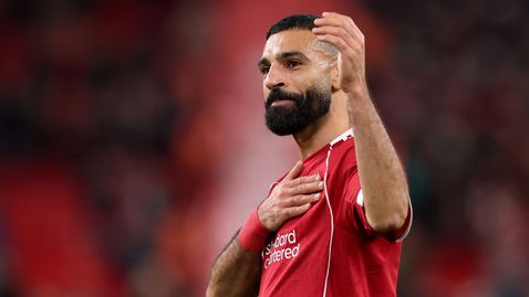 Салах отказа коментар след мача с Брайтън и разсмя журналистите