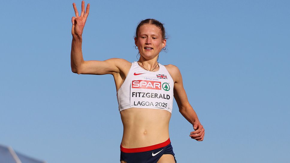 Инес Фицджералд спечели третата си европейска титла по крос кънтри