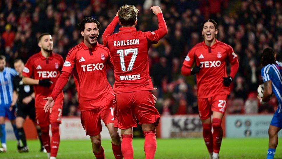 Късен обрат донесе трите точки на Абърдийн