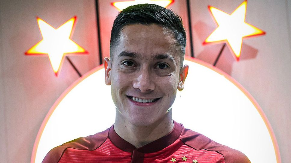 Новото попълнение на ЦСКА Алехандро Пиедраита е щастлив от трансфера