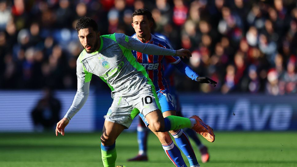 Кристъл Палас 0:0 Манчестър Сити, греда на Пино