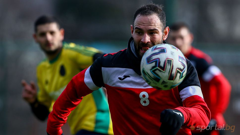 Симеон Славчев готов за мача със Славия