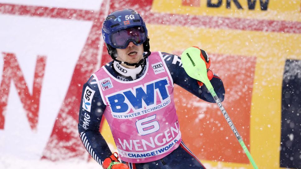 Кристоферсен донесе трета победа на Норвегия във Венген след триумф в слалома