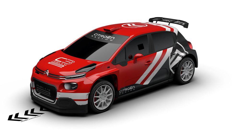 Ситроен показа цветовата схема на С3 Rally2