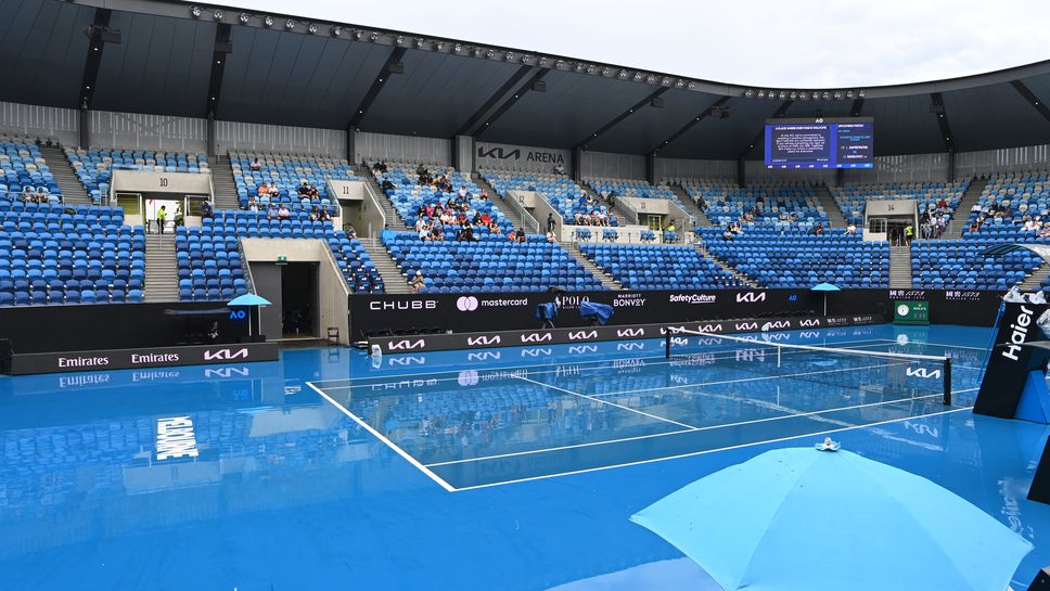 Дъжд прекъсна турнирния ден в Австралия