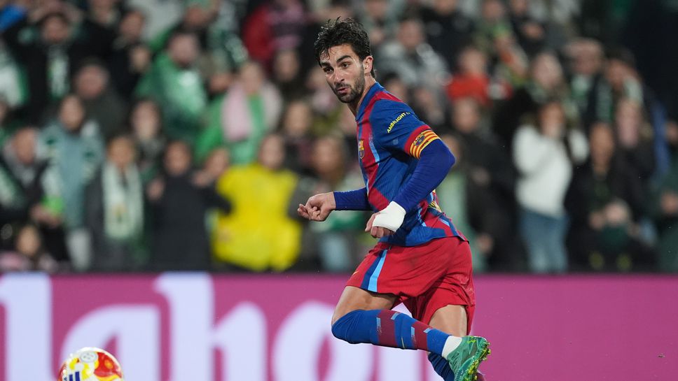 Сантандер 0:1 Барселона, гол на Феран Торес