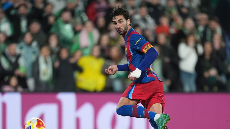 Сантандер 0:1 Барселона, гол на Феран Торес