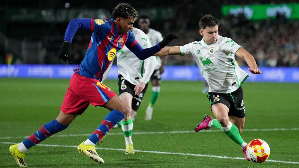 Сантандер 0:0 Барселона, нищо от каталунците през първата част