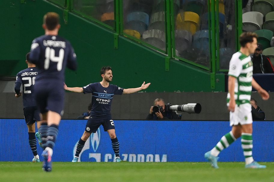  Спортинг (Лисабон) - Манчестър Сити, Шампионска лига 21/22, първи 1/8-финал 