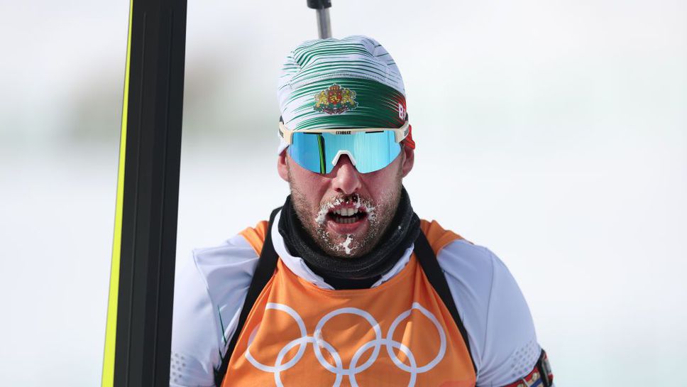 България завърши на 18-о място в мъжката щафета по биатлон в Пекин