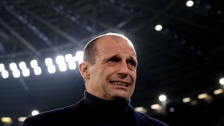 Наставникът на Ювентус Масимилиано Алегри изрази надежда че отборът ще