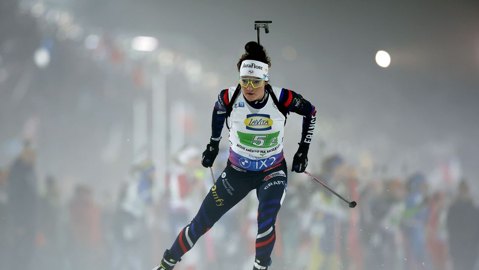 Лидерката в подреждането за Големия кристален глобус Лу Жанмоно Франция