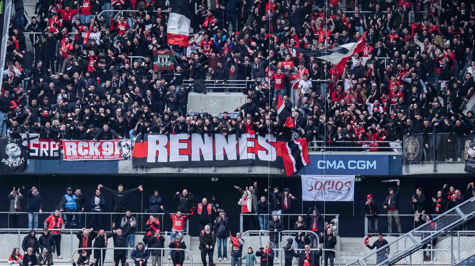 Хиляди фенове на Рен превземат Милано за сблъсъка с Милан тази вечер