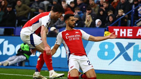 Мерино реши проблемите на Арсенал в нападение и донесе победата срещу Лестър