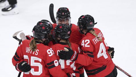 Канада и Швейцария оформиха финалната четворка на женския турнир по хокей