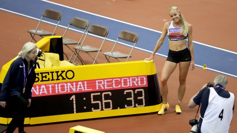 Ходжкинсън подобри британския рекорд на 800 метра в зала след впечатляващ резултат