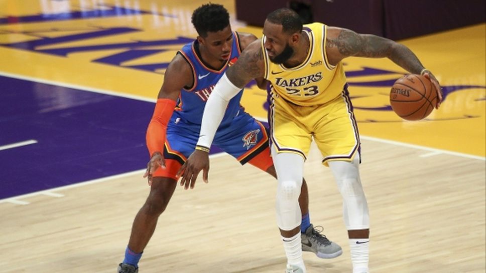 Оклахома отпрати шампион от Конкурса по забивки