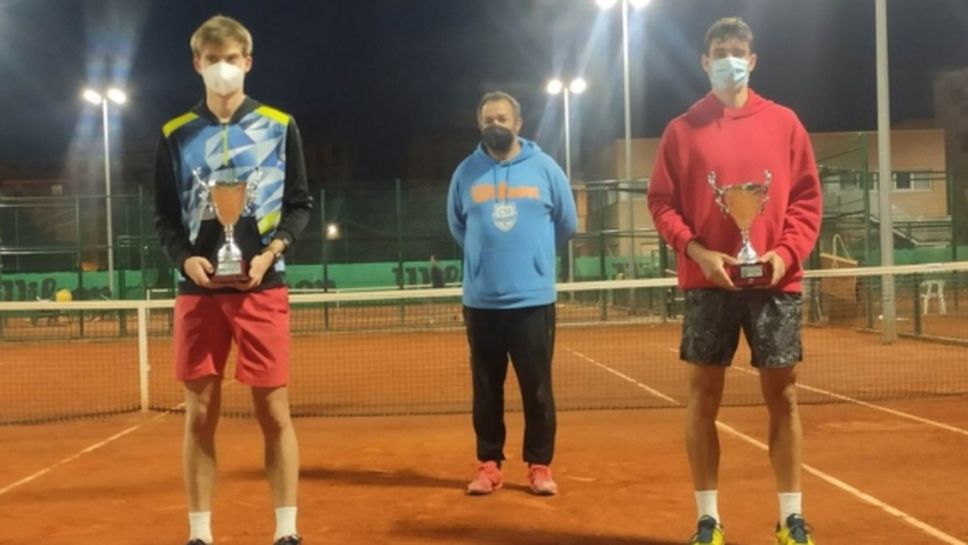 Пьотр Нестеров и Динко Динев завършиха на второ място по двойки на турнир от ITF