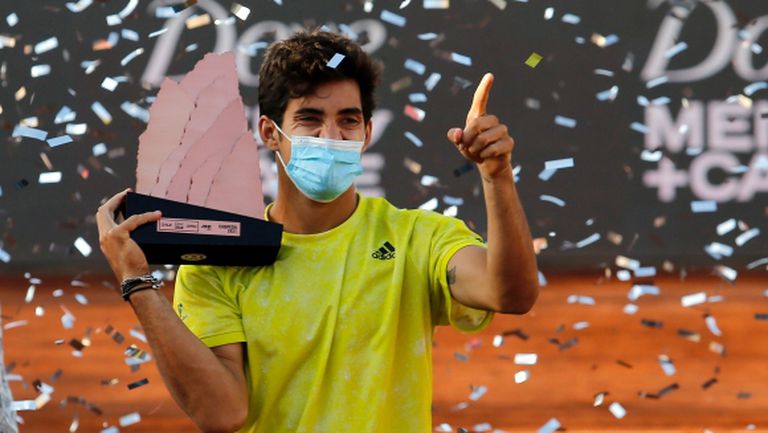 Кристиан Гарин спечели титлата на турнира по тенис на домашна